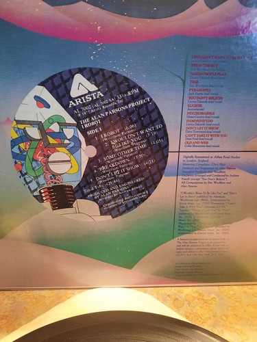 The Best Of the Alan Parsons Project LP Vinyl Record. Arista AL8-8193. good con - Picture 4 of 9