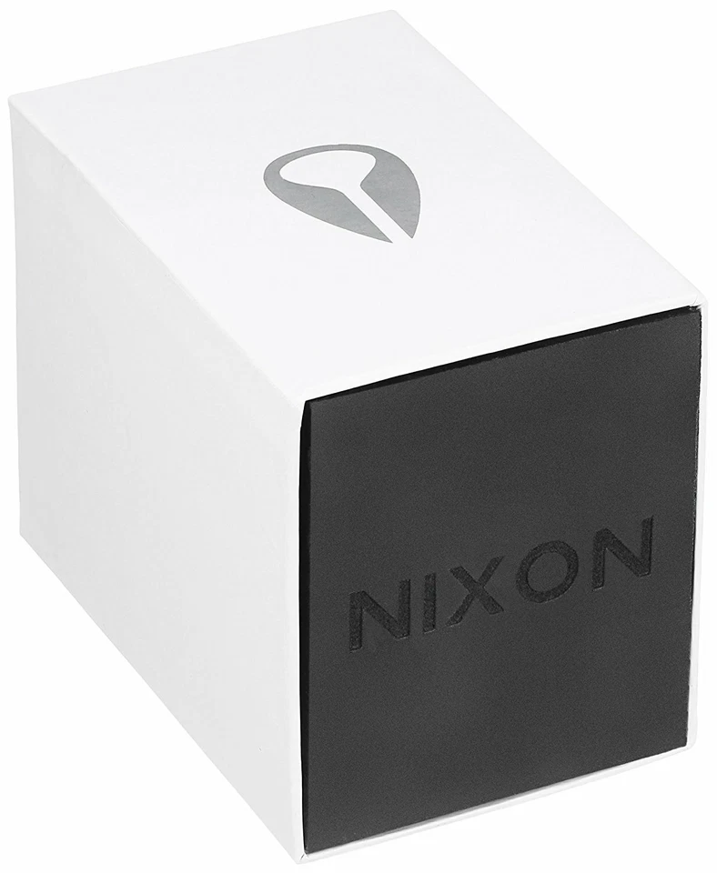 Reloj Nixon Safari Cuero Marrón Gunmetal Plata A975-2741 / A9752741 /A975 2741 Foto 3 de 3