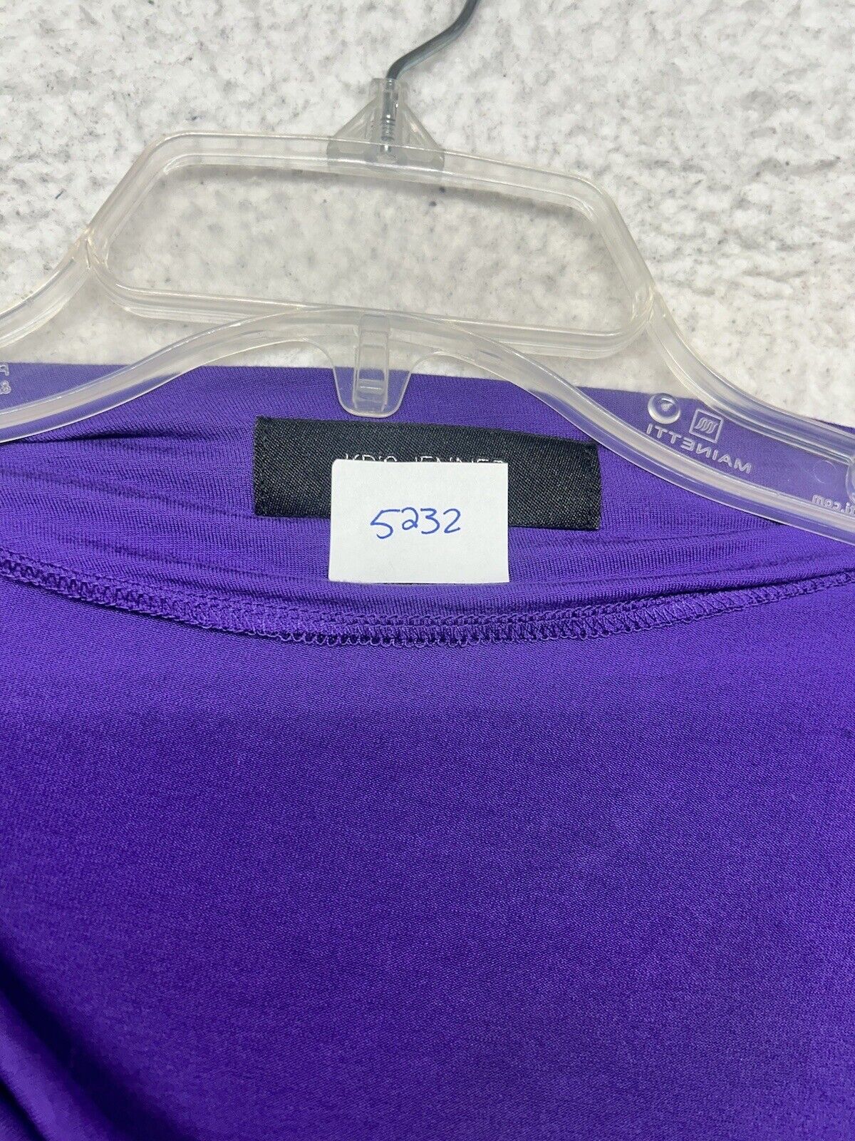 Kris Jenner Dress Womens M Medium Purple Sleevele… - image 11