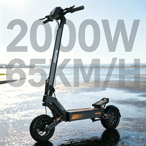 Foldable Electric Scooter 2000W 50KM 65KM/H Off-Road Adult E-Bike E-Scooter