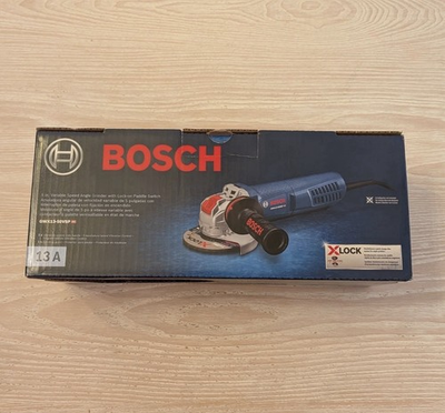 #ad Bosch X LOCK GWX13 50VSP Variable Speed Angle Grinder with Lock on Paddle Switch $96.00