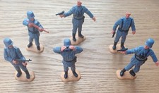 Timpo German Infantry 6 figures WW2 swoppets