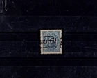 PORTUGAL-1882-83 50 rs. azul, D. LUÍS I.De frente. P. liso.D. 12 1/2. SERTÃ