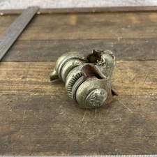 VIntage Viscount BMX Gold Seatpost Clamp Guts 1980s Bike Post Stamped