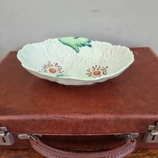 Vintage Carlton Ware Bowl - Australian Design - Poppy - Green Rare - Salad Ware