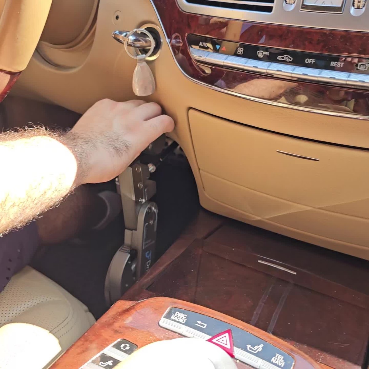 Handy Cap Controls Hand Controls For Disabled Drivers – Ergonomic Driving Aid For Seniors ...