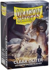Dragon Shield Clear Outer Sleeves (100 Matte ...
