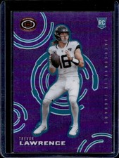 2021 Chronicles Trevor Lawrence Dynagon Rookies RC Purple #/199 Jaguars