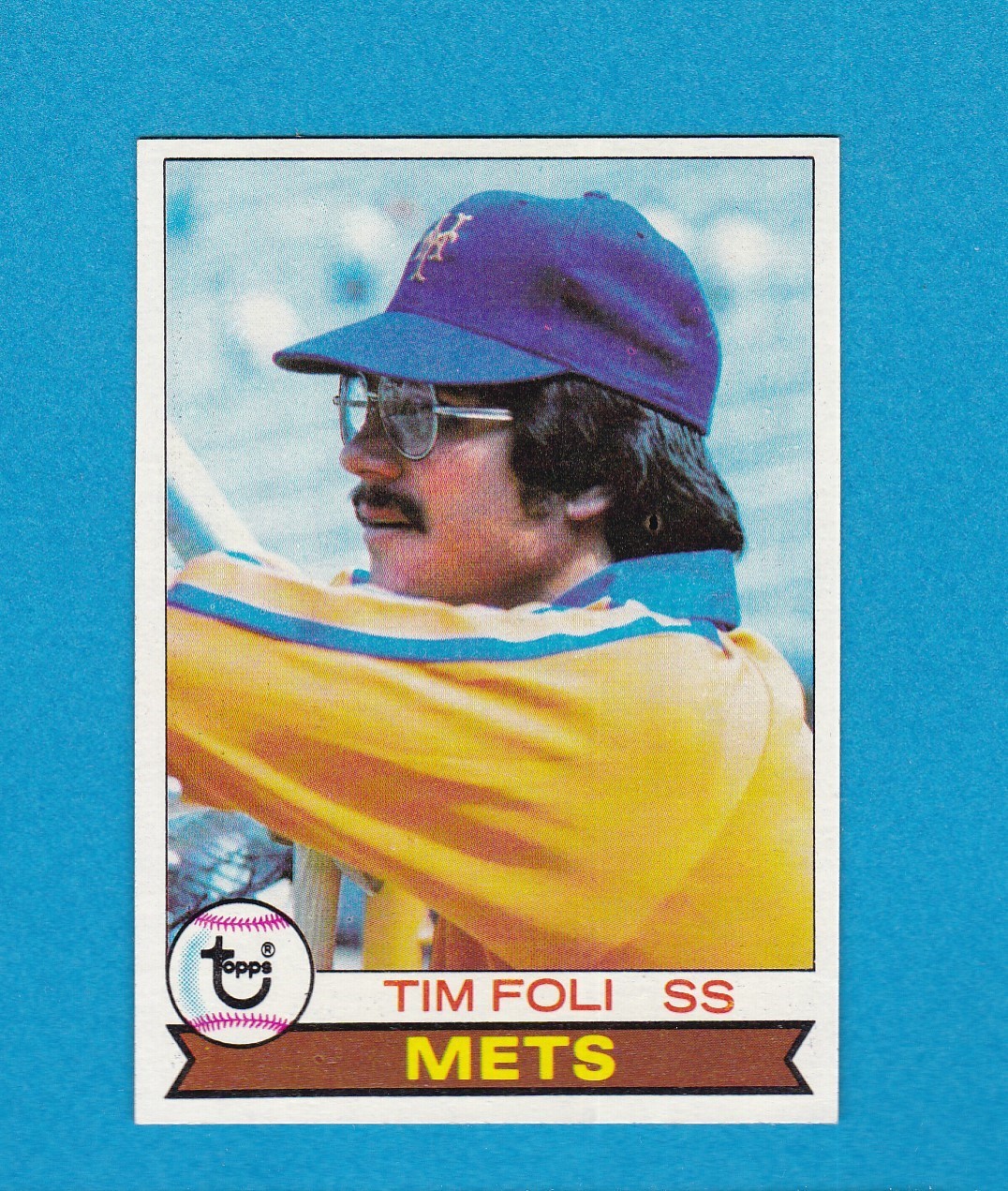 1979 TOPPS BASEBALL SET BREAK 403 TIM FOLI METS NM/MT+