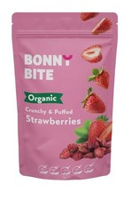 Bonny Bite Crunchy & Puffed Strawberries 18g-2 Pack