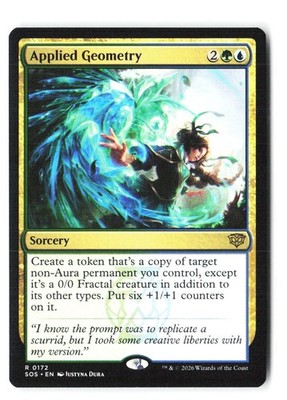 Applied Geometry 172 Rare Secrets of Strixhaven Magic: The Gathering Near Mint