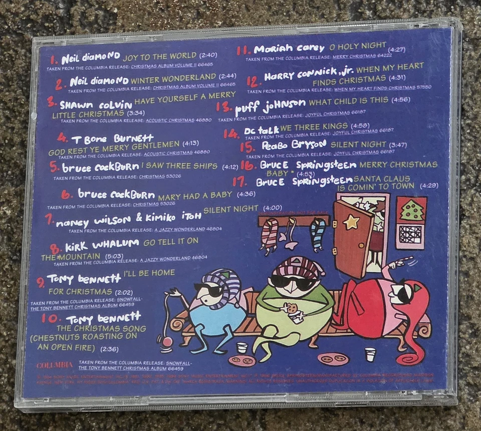 RARE 🎄 Christmas 🎄 PROMO Sampler CD Bruce Springsteen DC Talk MARIAH CAREY 🎁 - Image 3 of 3