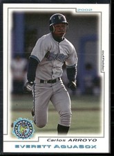 Carlos Arroyo 2002 Everett Aqua Sox Team Set Card
