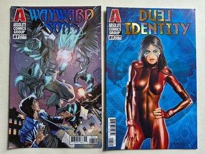 Duel Identity 1 Wayward Sons 1 Absolute Comics Group bundle 2020