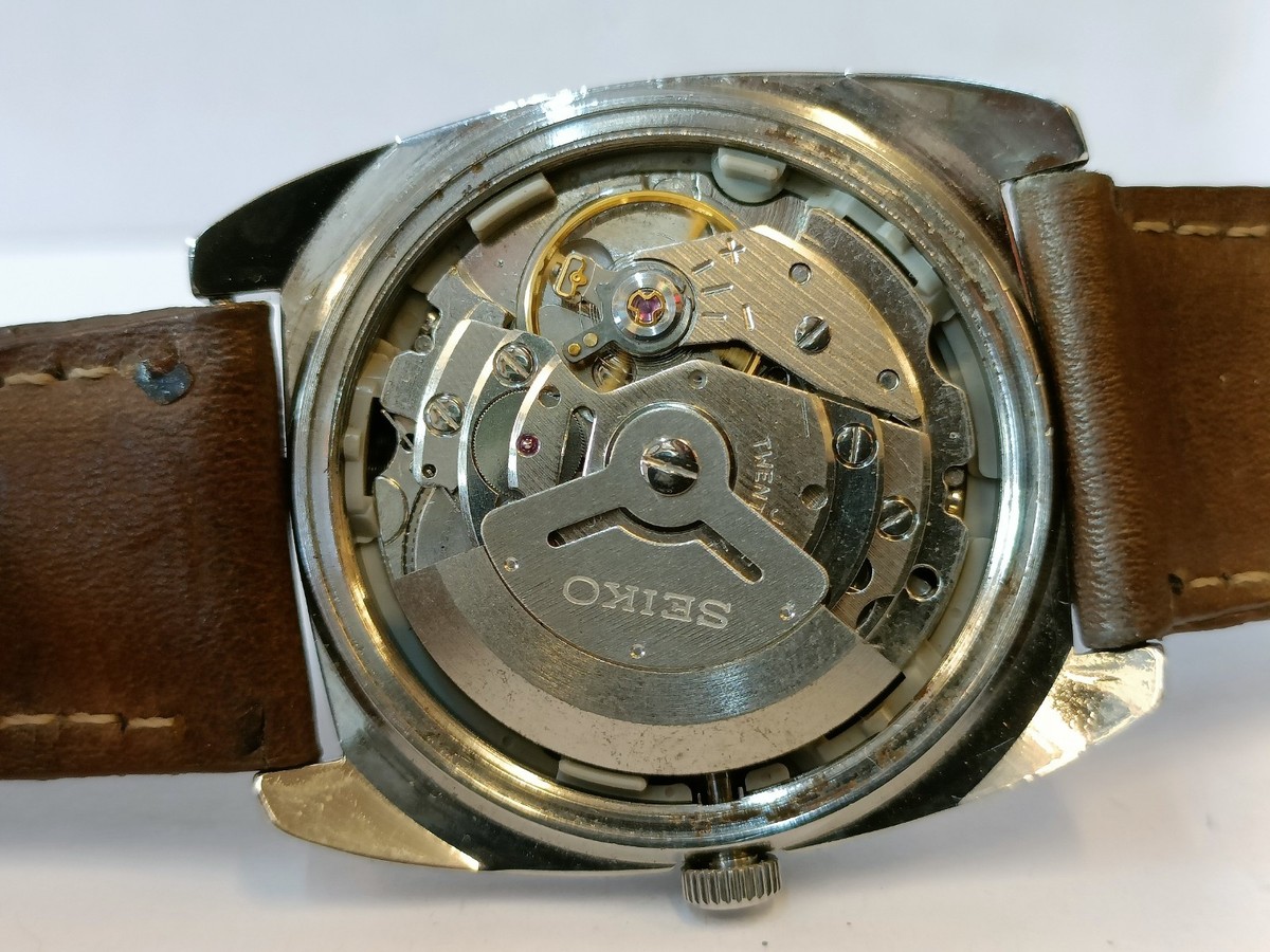 VINTAGE SEIKO 5 21J AUTOMATIC DUAL TONE DIAL 6319-8060 JAPAN MEN'S