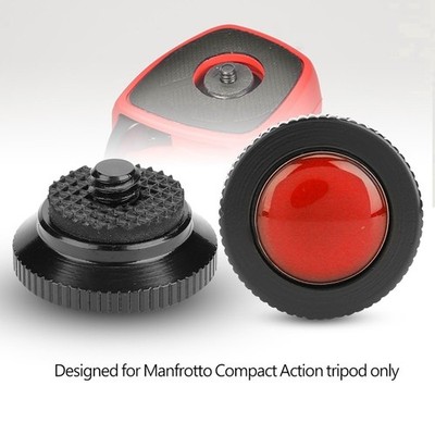 Schnellwechselplatte aus Alu-Legierung passend für Manfrotto Compact Action