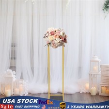 25 25 100cm Wedding Flower Stand Iron Flower Display Rack Gold Tall Flower Stand