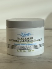 New Kiehl's Rare Earth Deep Pore Cleansing Masque 4 oz/125ml for Sensitive skin