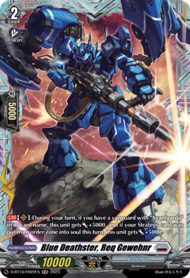 x1 Blue Deathster, Req Gewehnr - D-BT10/FR22EN - FR CFV M/NM