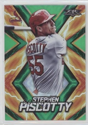 2017 Topps Fire Green 39/199 Stephen Piscotty #104 0h9f