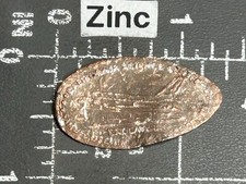 California Science Center Endeavour Space Shuttle Elongated Pressed Penny Coin