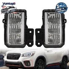 For Subaru Forester 2019 2020 2021 LED Front Fog Light Bumper Driving Lamp Pair
