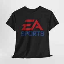 New EA Sports Logo Men's Funny T-Shirt USA Size S-5XL