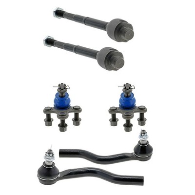 Mevotech Supreme Inner Outer TieRods Front Lower Ball Joint Kit for Acura RDX L4