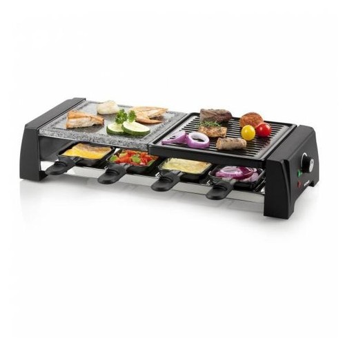 SEVERIN - Rg 2373 Griglia Per Raclette 8 Persona (e) 1500 W Nero