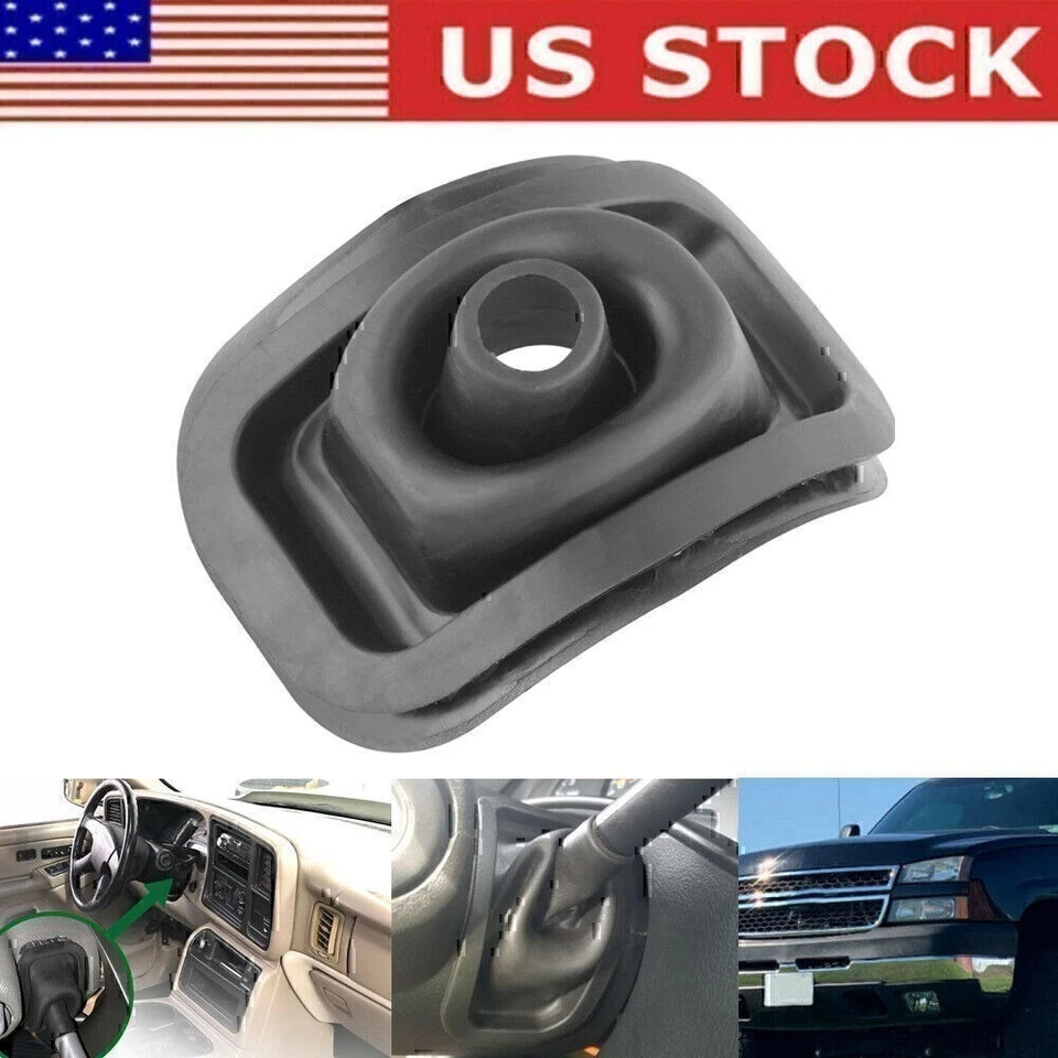 26093753 Bota de cambio columna de dirección montada negra para Cadillac Chevy GMC Foto 2 de 4