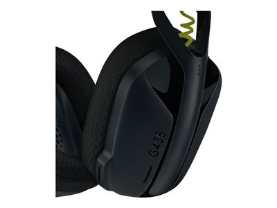 Logitech G G435 Lightspeed Black Headphones 981-001050