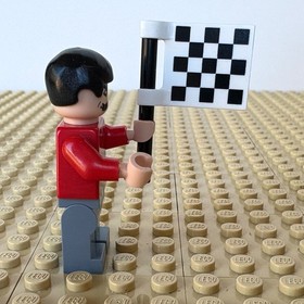 LEGO Speed Racer: Pops Racer, CHECKERED FLAG sr011, 8161 GRAND PRIX, 2008 RACING