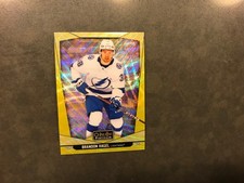 2024-25 O-Pee-Chee Platinum Hockey - Brandon Hagel #92 Neon Yellow Surge