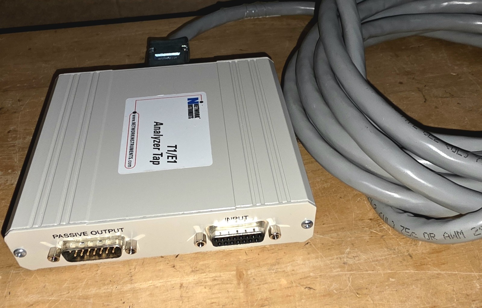 Network Instruments Multi Interface T1/E1 Analyzer Tap w/ Cable
