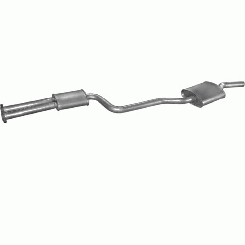 Silencieux intermédiaire Mercedes 1980-1985 pour réparer une fuite de gaz