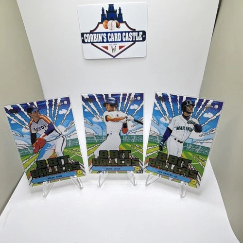 2026 Topps 8 Bit Ballers Nolan Ryan Jeter Griffey Jr. 3 Card Lot LEGENDS