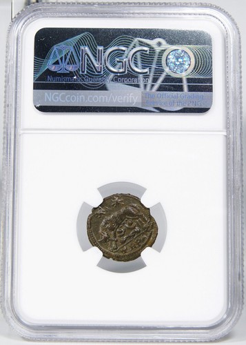 SHE WOLF w/ Twins. Epfig Hoard RARE Unlisted RIC Choice XF Constantine the Great - Picture 4 of 10