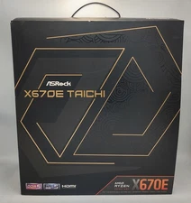 ASRock B650E Taichi AM5 ATX Motherboard – Open Box, Ships in X670E Box - FAST SH