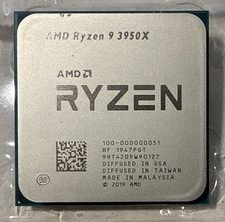 AMD Ryzen 9 3950X Desktop CPU AM4 Socket 4.7GHz, 16 Cores 32 Thread