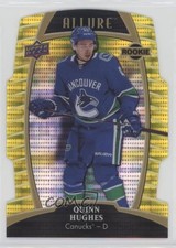 2019-20 Upper Deck Allure Rookies Yellow Taxi Quinn Hughes #66 ku3