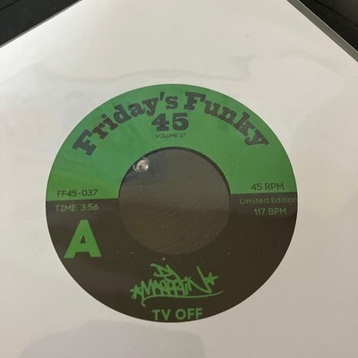 DJ MARRRTIN Friday's Funky 45 Vol.37 7'' Vinyl Record 45 RPM 117 BPM