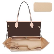 Tote Bag Organizer Insert with Base Shaper,Felt Bag Organizer Insert Compatible