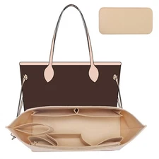 Tote Bag Organizer Insert with Base Shaper,Felt Bag Organizer Insert Compatible