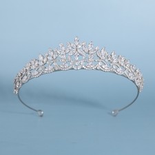 Swarovski zirconia Bride Wedding Crown tiara