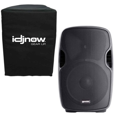 Gemini AS-1500P Active/Powered DJ PA Speaker w 15'' Woofer + Free Cover AS-15P