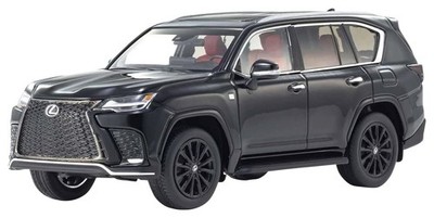 Kyosyo Original 1/43 Lexus LX 600 F SPORT (Black F/Export Only Vehicle LHD)