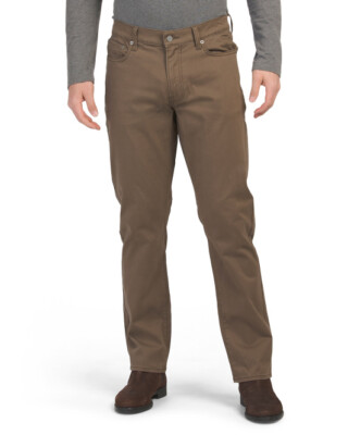 NWT Lucky Brand Men's Chino Pants Jeans 410 Athletic Slim 34 38 x 32 30  Brown C | eBay