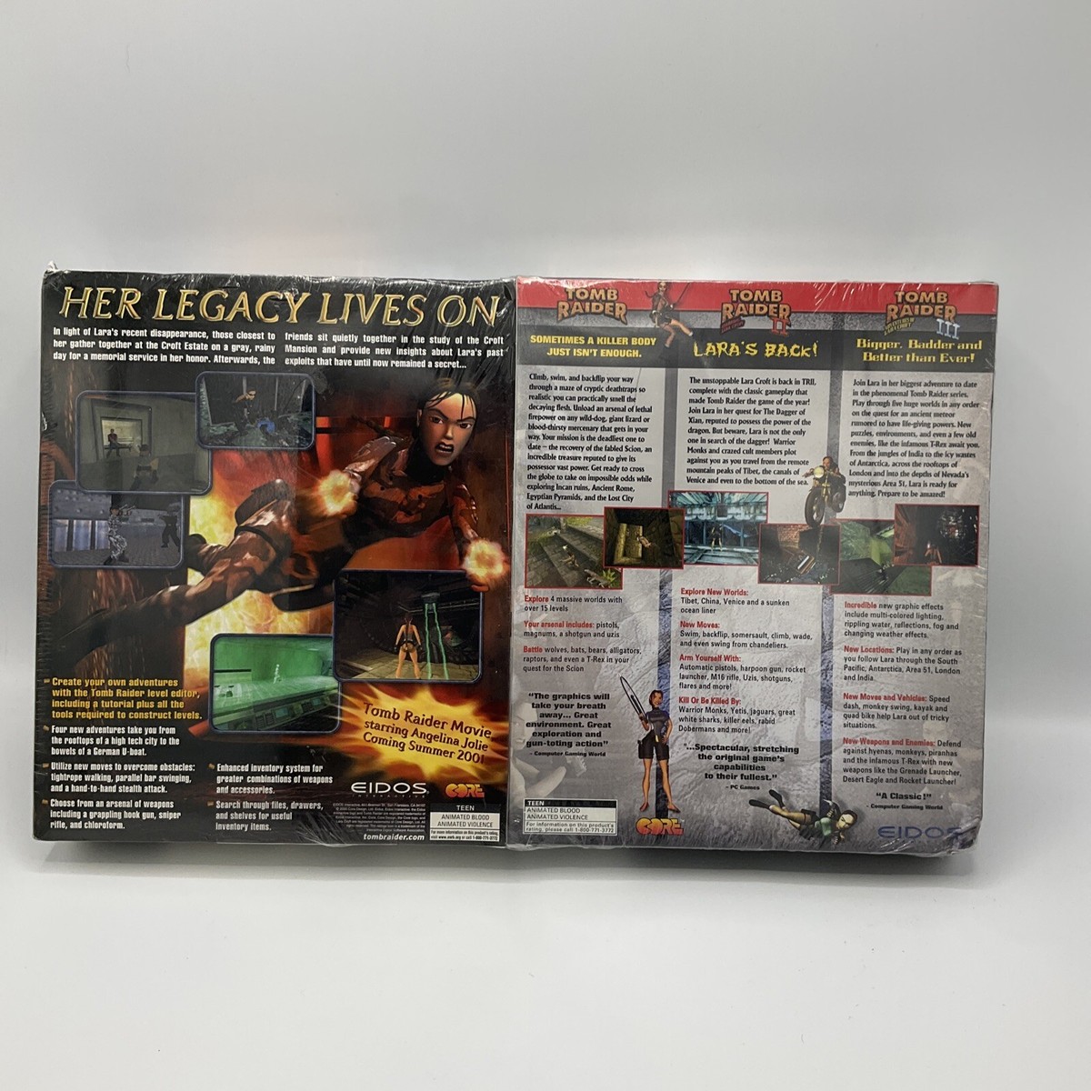 おまけ付きTomb Raider Collection 1-6 CD7枚組 レア Tomb Raider Stage 1 LARA CROFT 7