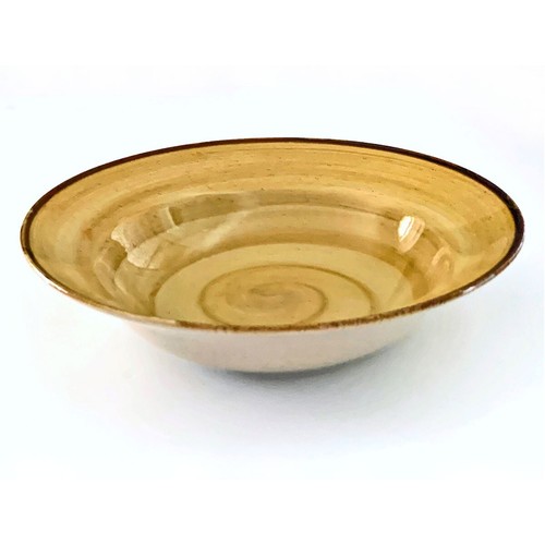 Thomson Pottery, Yellowstone Pattern, Large Rim Soup Bowls, Set of 2 - Picture 3 of 4
