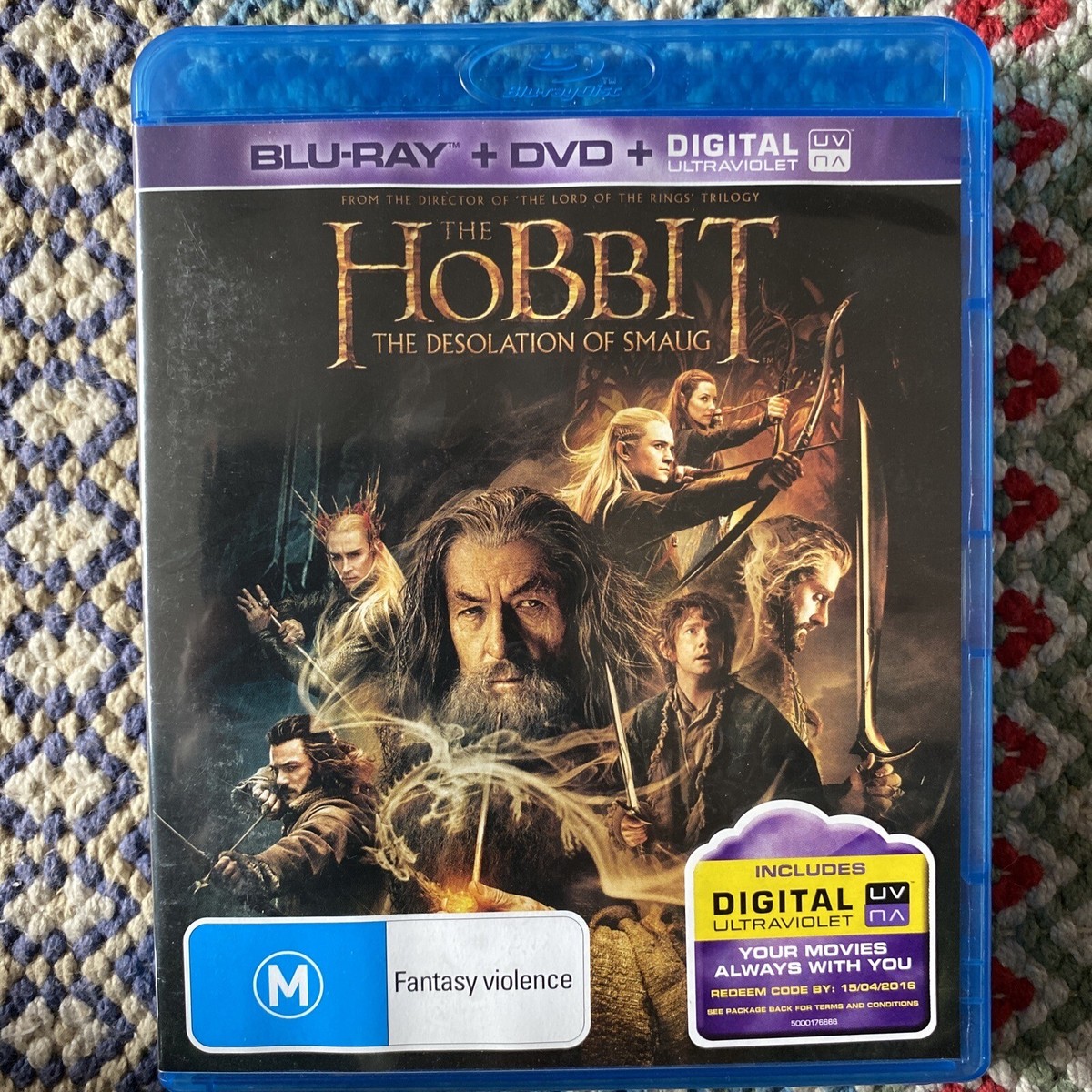 The Hobbit The Desolation Of Smaug Blu-Ray Set Ian Mckellen